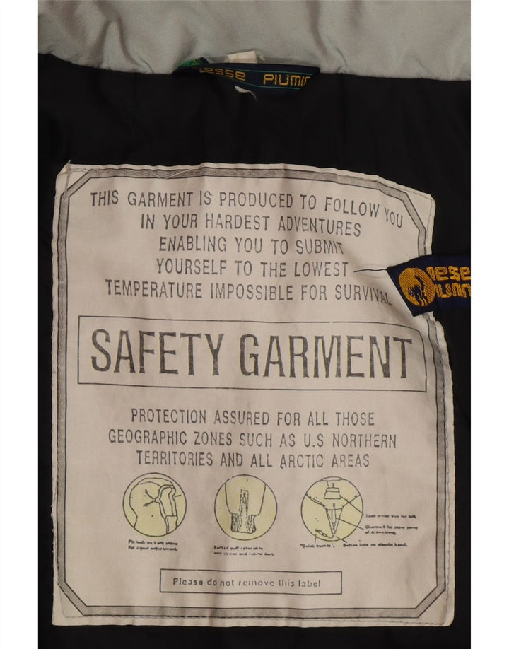 Jaqueta de esqui masculina Ciesse Piumini UK 42 XL poliéster colorblock multicolorido