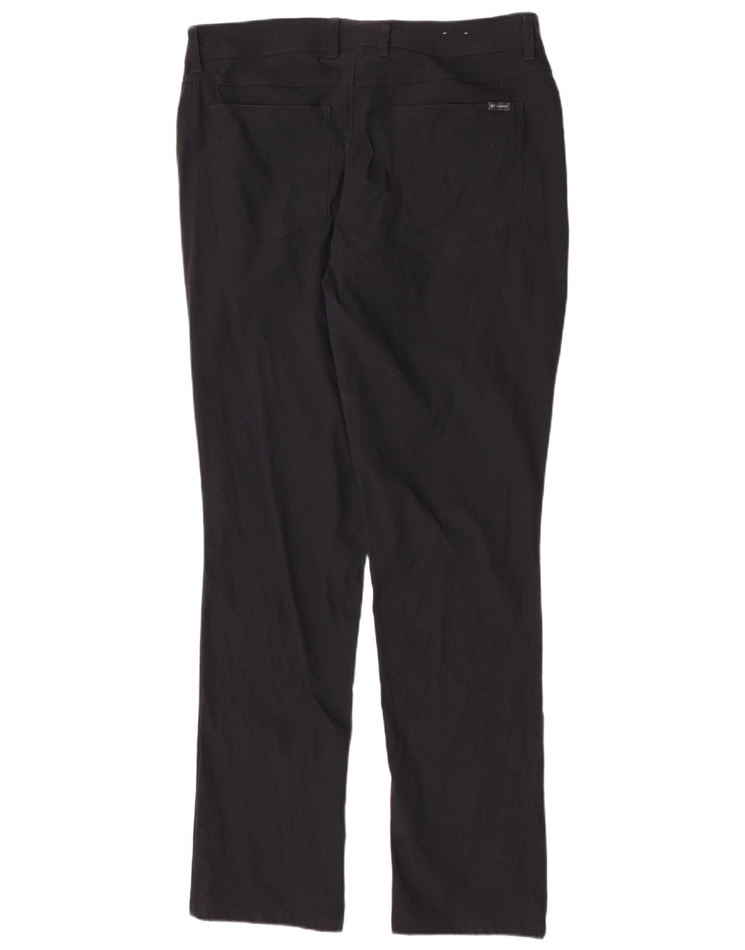 Calça casual regular masculina Columbia W34 L32 nylon preto
