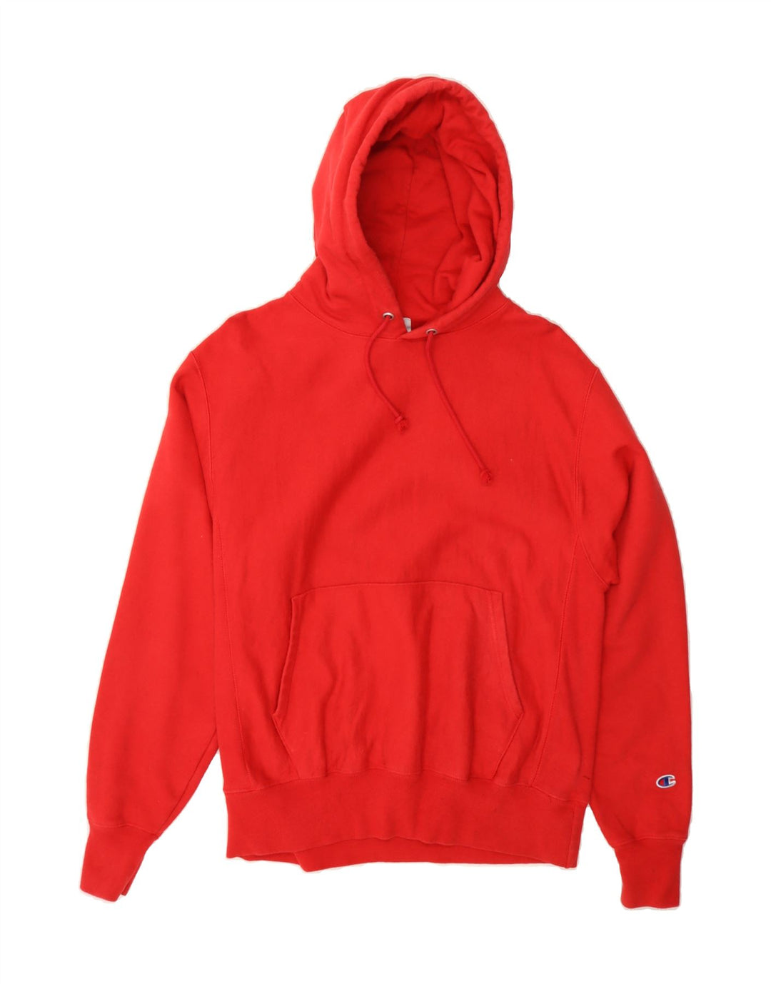 CHAMPION Mens Hoodie Jumper Medium Red Cotton Vintage Champion and Second-Hand Champion from Messina Hembry 