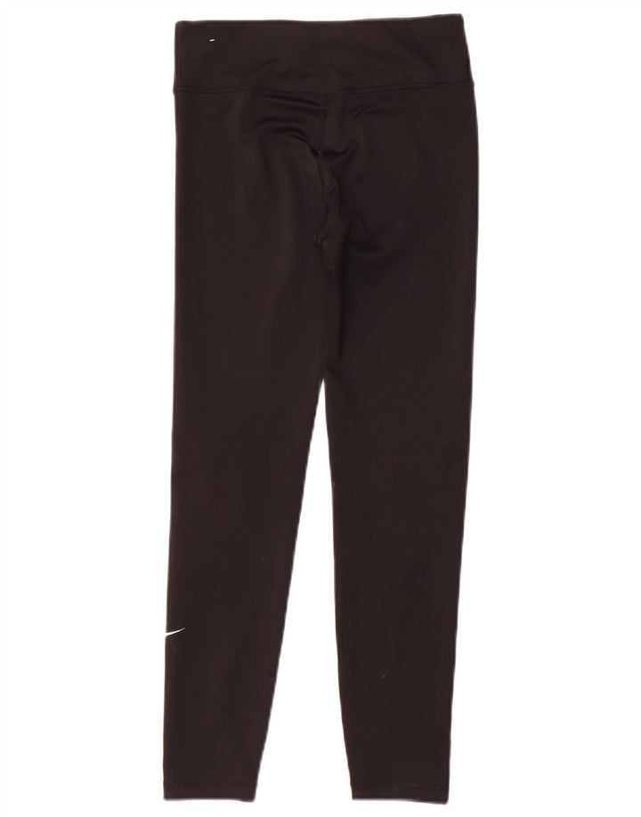 Leggings Nike Dri Fit para meninas 10-11 anos médio preto poliéster