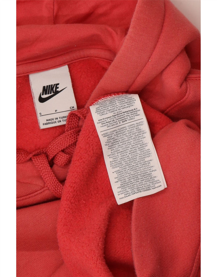 Nike Mens Hoodie Jumper Pequeno Algodão Rosa