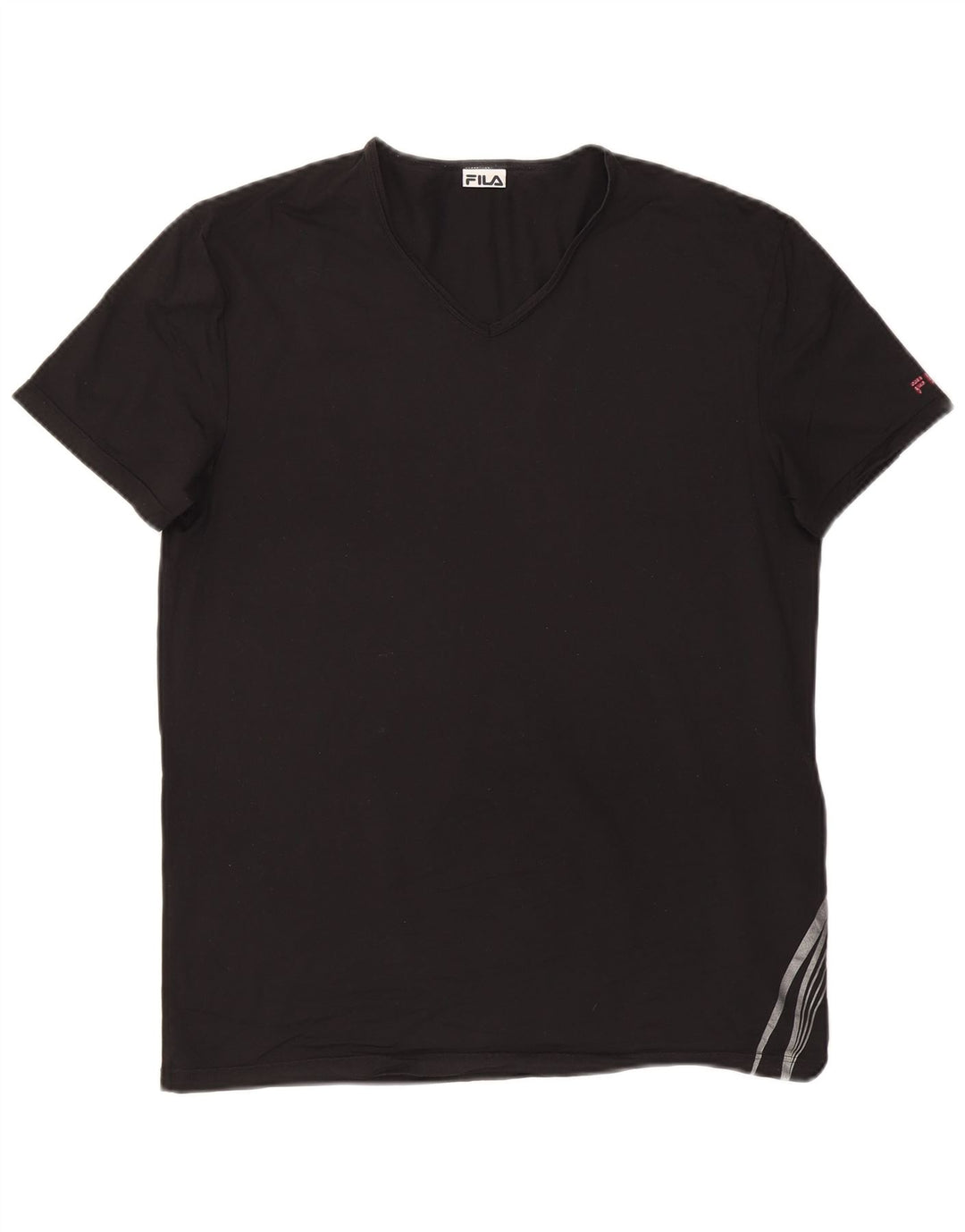 Camiseta masculina FILA grande preta