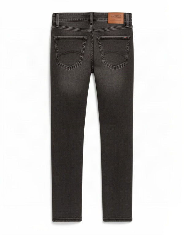 Jeans feminino Tommy Hilfiger Scanton Slim W29 L30 cinza algodão