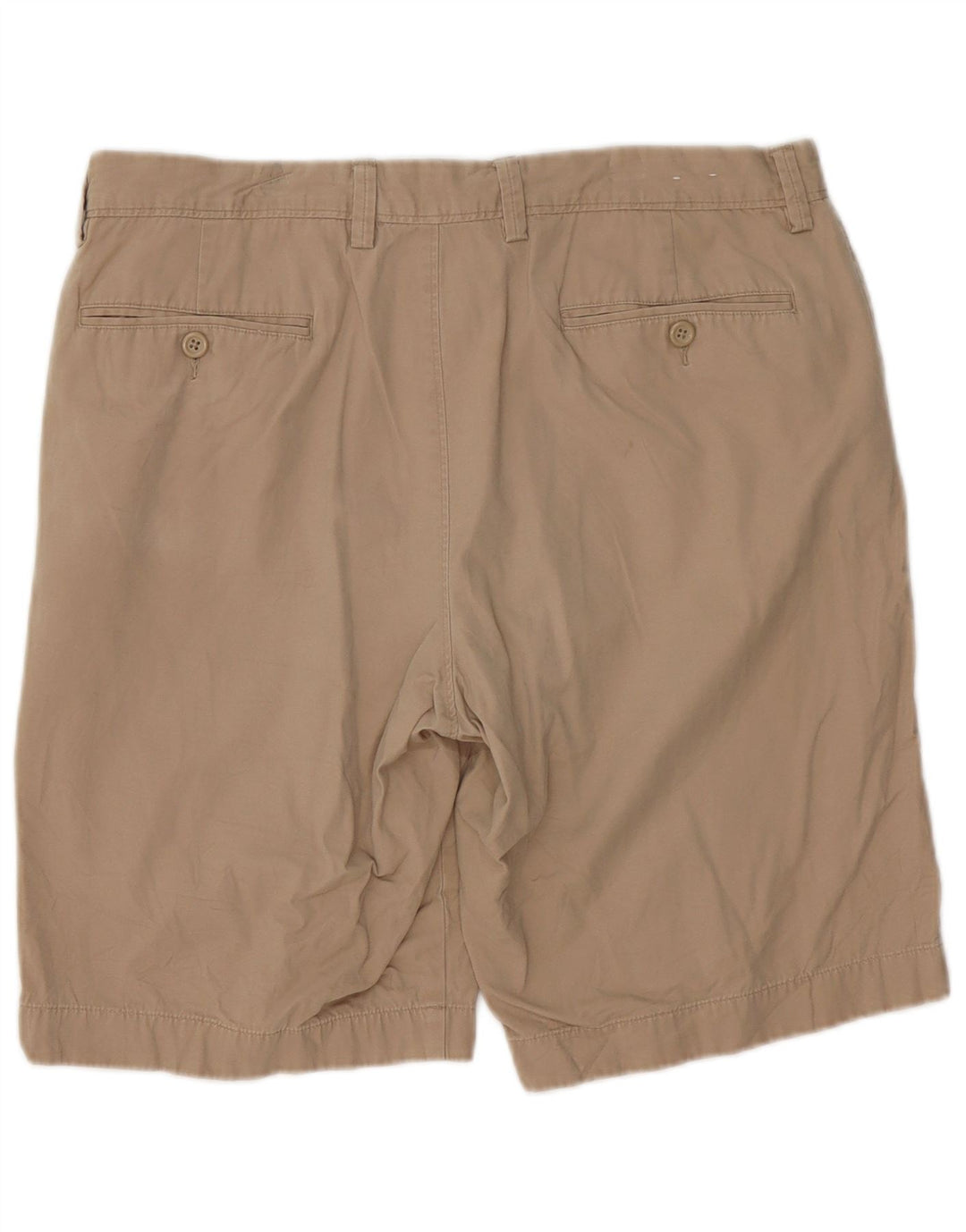J. CREW Mens Rivington Chino Shorts W34 Grande Algodão Bege