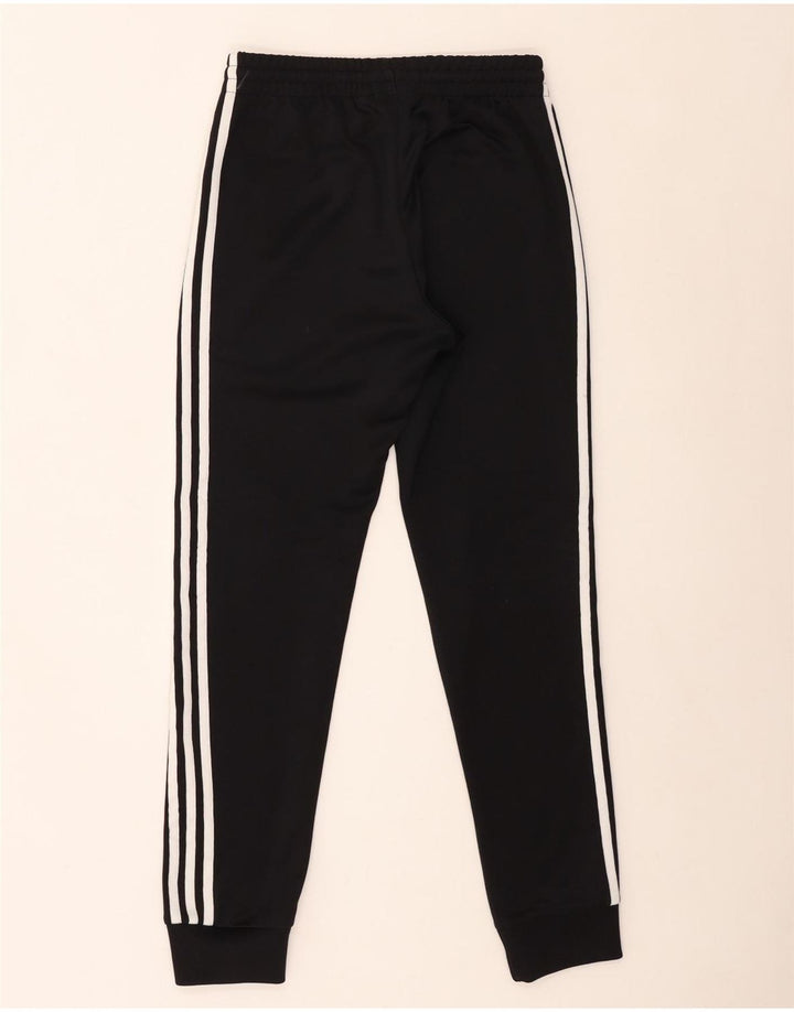 Adidas Mens Treino Calças Joggers Pequeno Poliéster Preto
