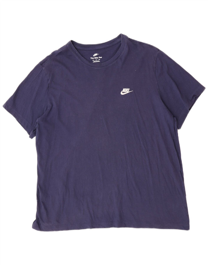Camiseta masculina Nike Top 2XL algodão azul marinho