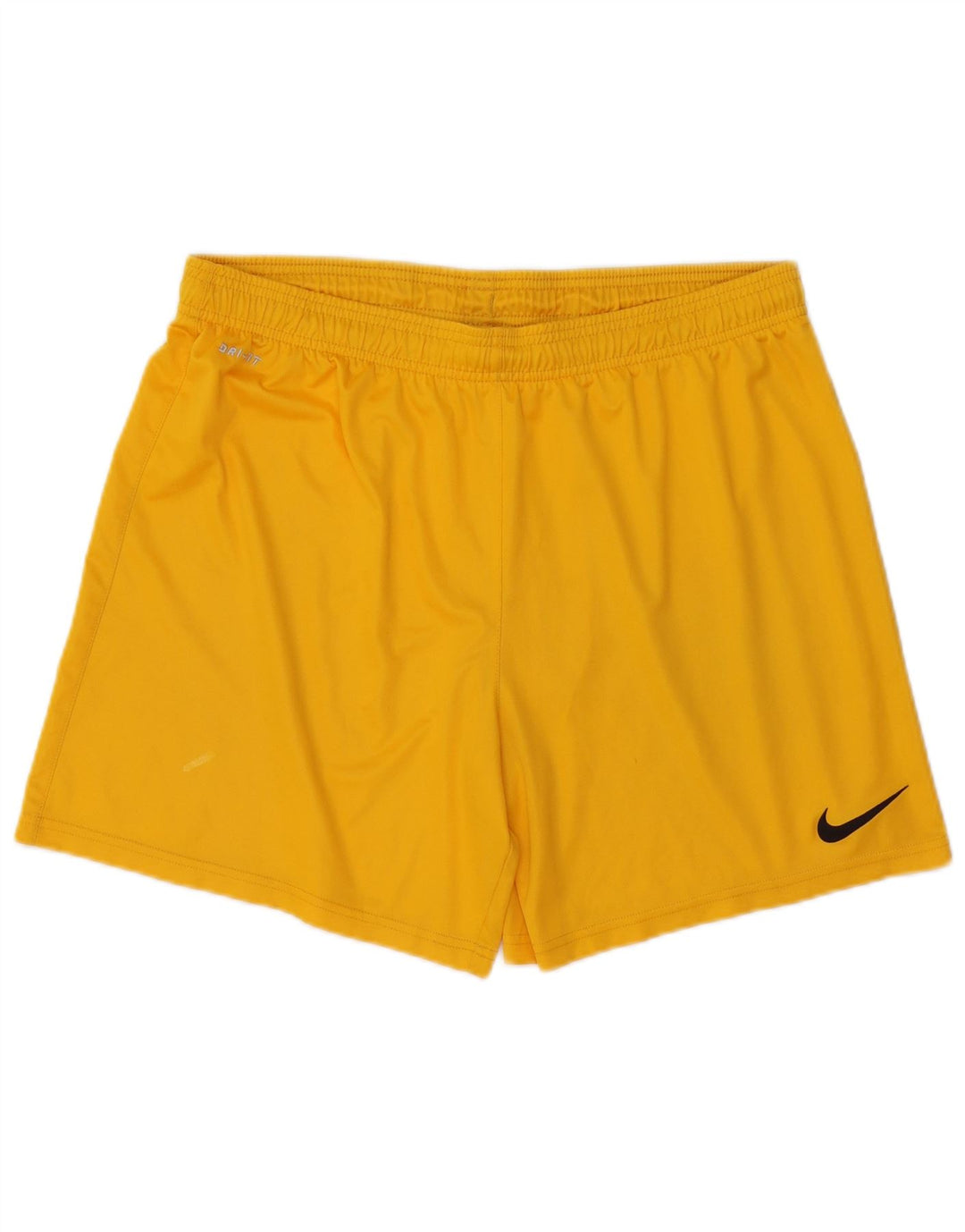 Nike Mens Dri Fit Sport Shorts Grande Poliéster Amarelo