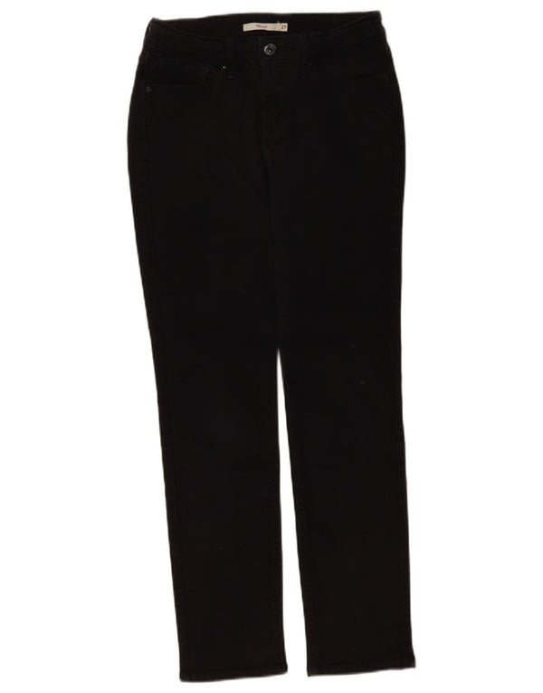 Calça jeans feminina LEVI'S 712 Slim W27 L28 preta
