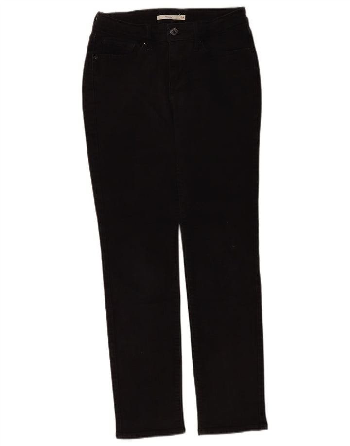 Calça jeans feminina LEVI'S 712 Slim W27 L28 preta