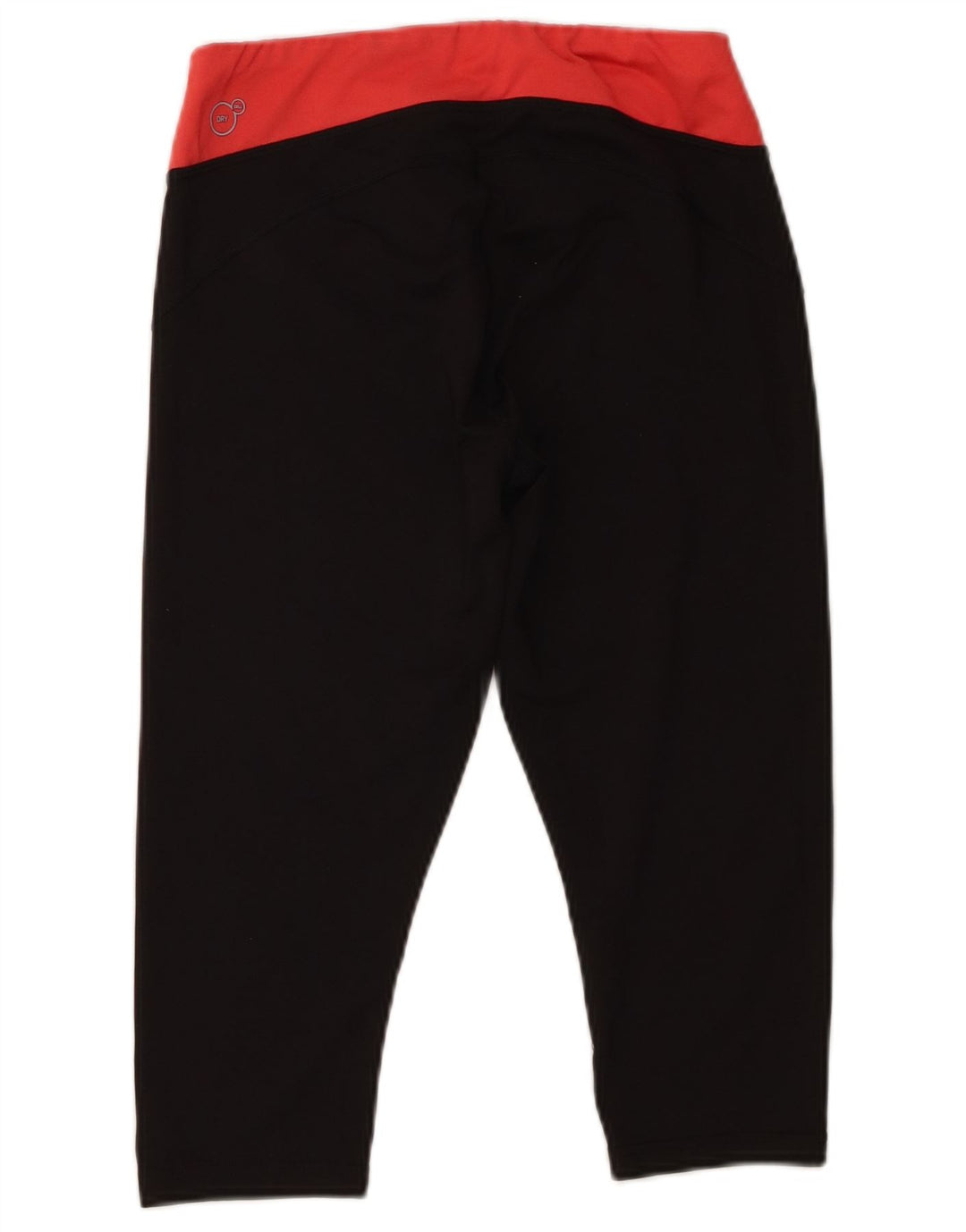 Puma Womens Capri Leggings UK 12 Médio Preto Colorblock Poliéster