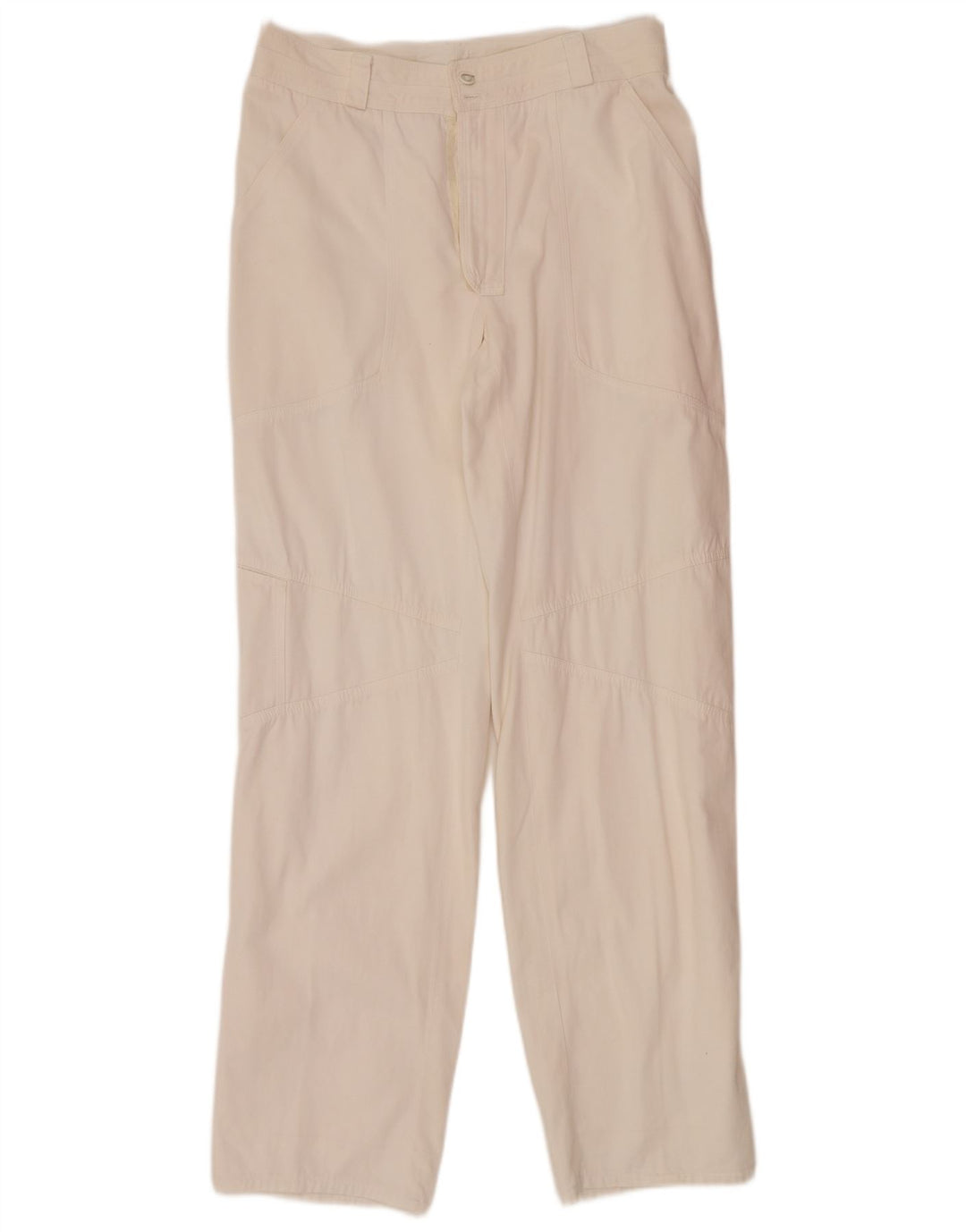 Calça chino reta masculina VINTAGE W32 L33 branca