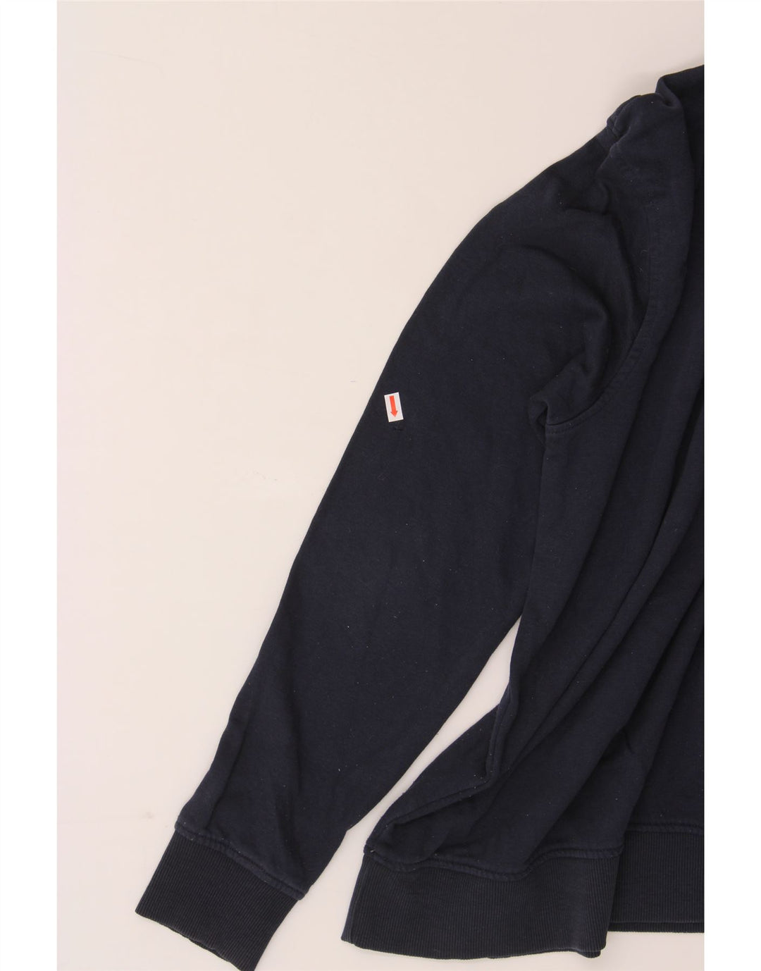 JACK & JONES Mens Sweatshirt Jumper Medium Navy Blue Cotton Vintage Jack & Jones and Second-Hand Jack & Jones from Messina Hembry 