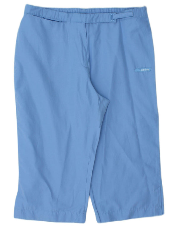 Bermuda Feminina Adidas UK 16 Grande W32 Azul Algodão