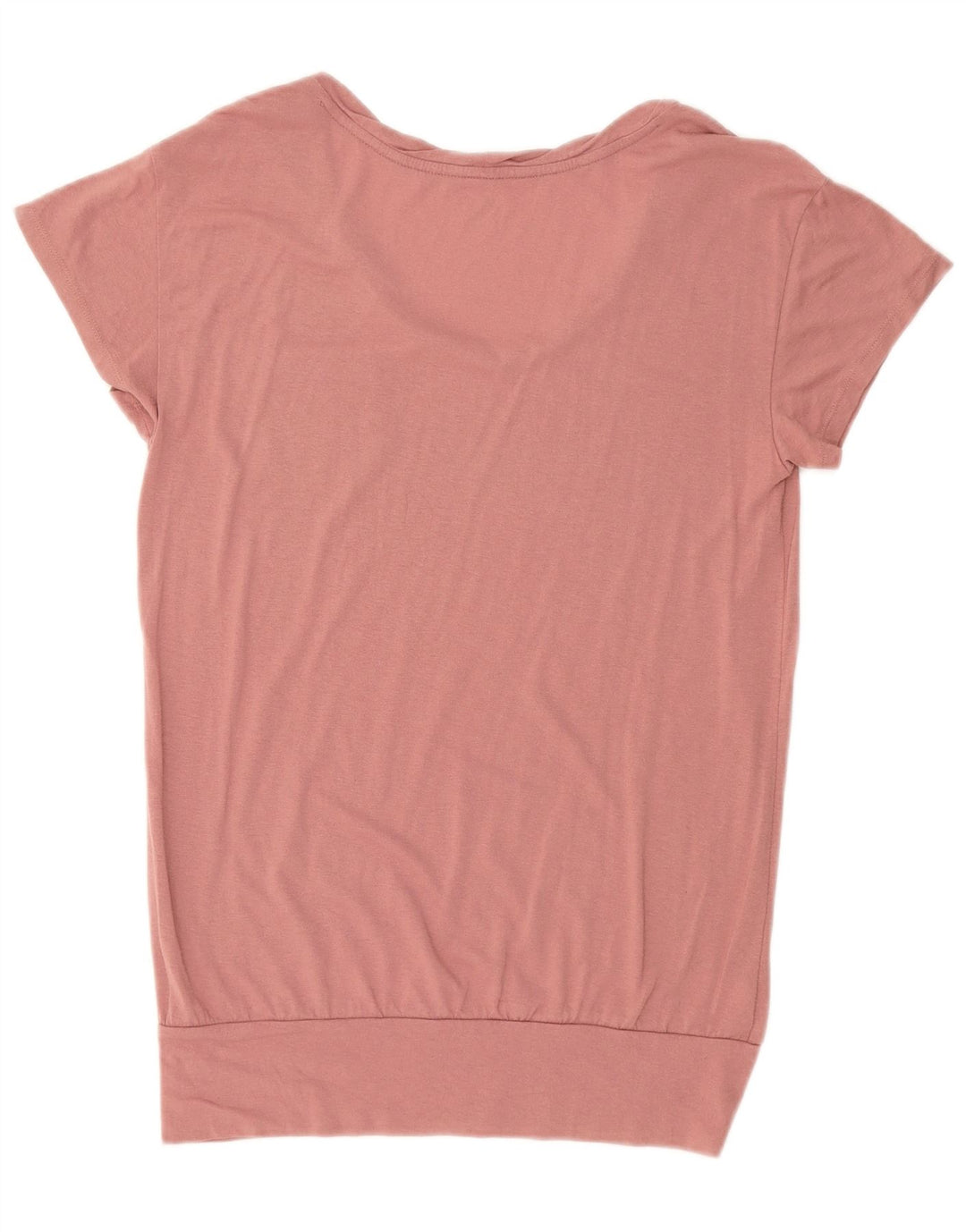 Camiseta feminina LOFT UK 10 pequena rayon rosa
