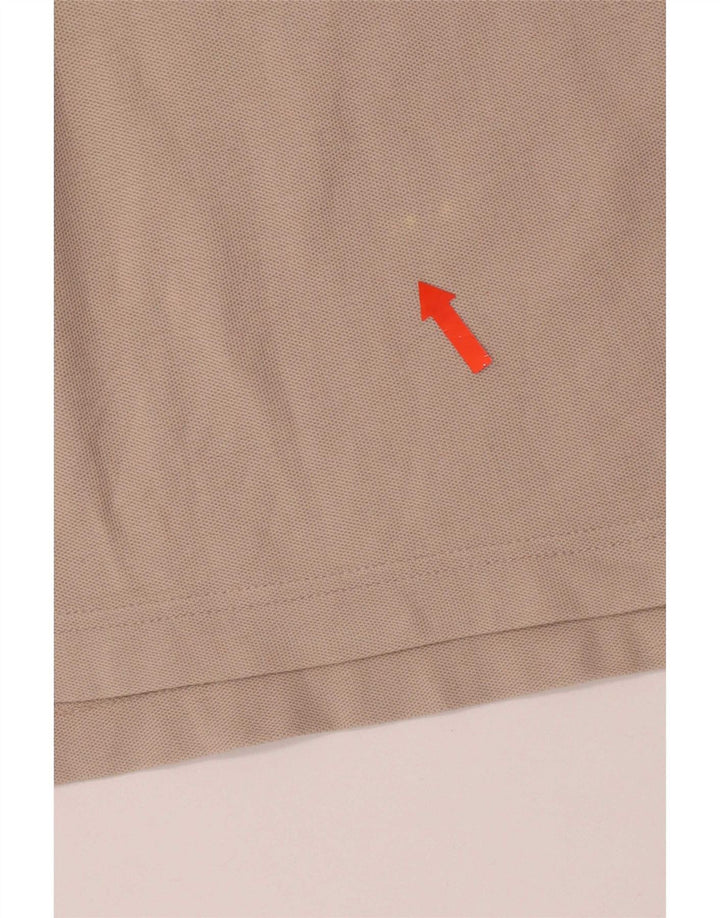 Camisa polo masculina Lotto XL algodão bege