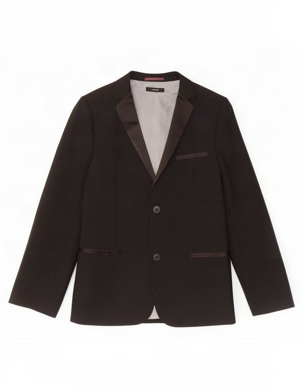 Marks & Spencer Womens Autograph 2 Button Blazer Jacket UK 10 Small Black