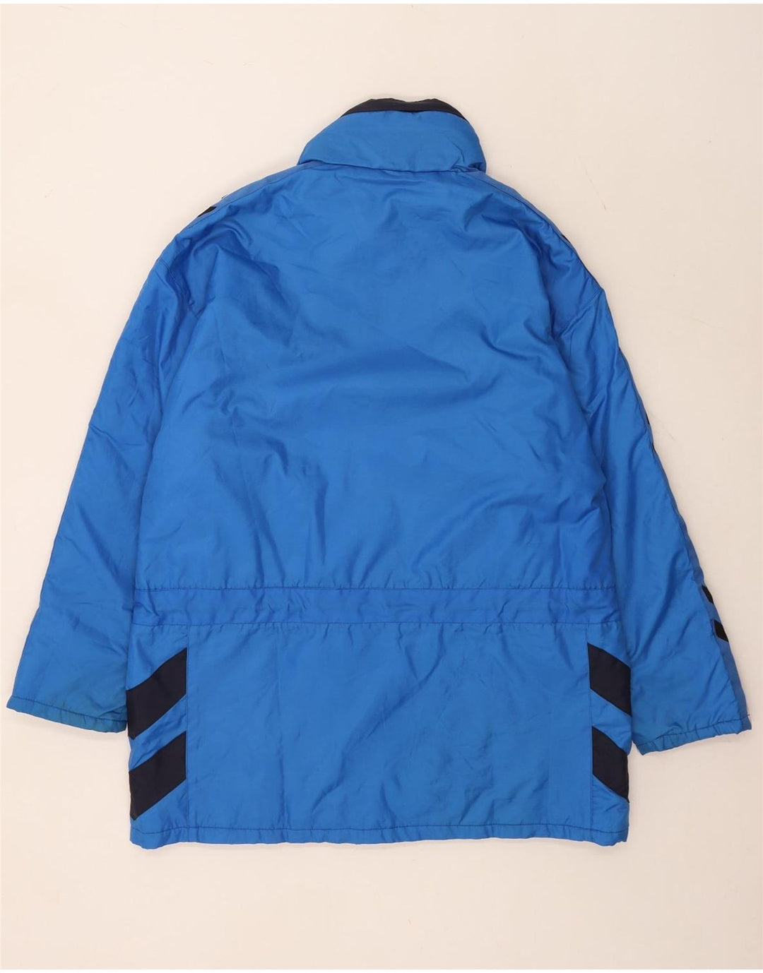 Jaqueta corta-vento masculina Hummel Loose Fit Graphic UK 38 Azul Médio