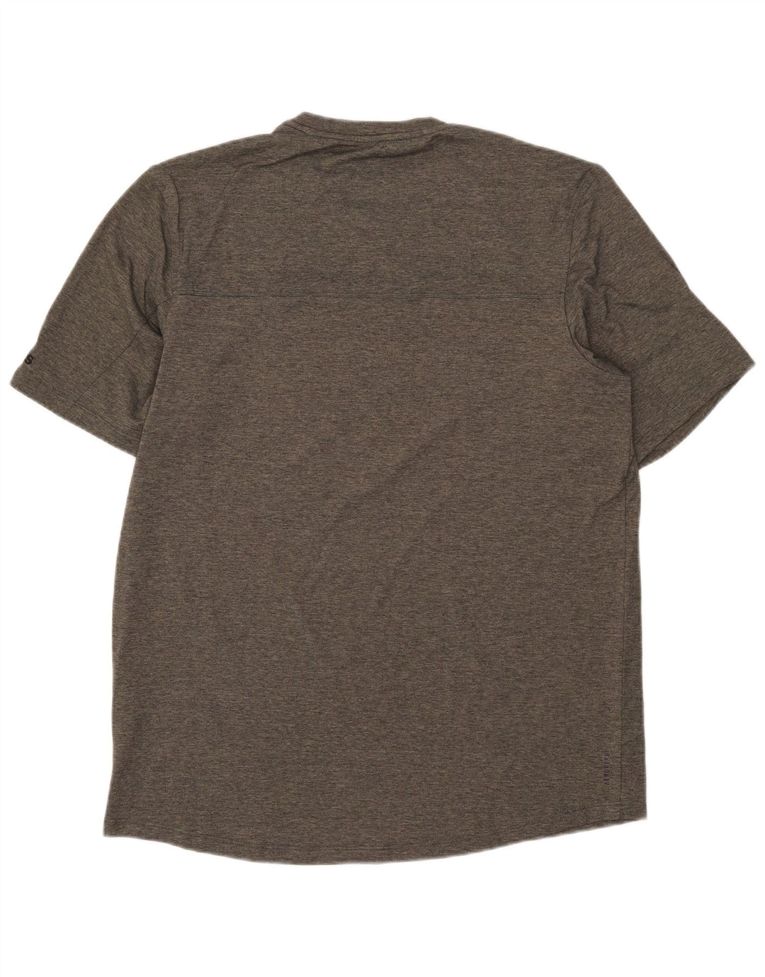 Adidas Mens Aeroready Camiseta Top Grande Cinza Poliéster