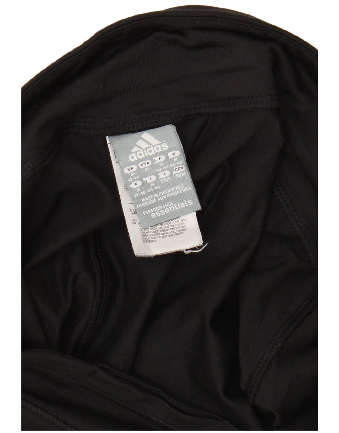 Leggings Adidas Femininas UK 12/14 Médio Preto Poliéster