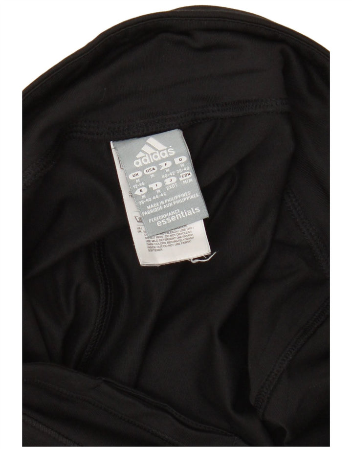 Leggings Adidas Femininas UK 12/14 Médio Preto Poliéster
