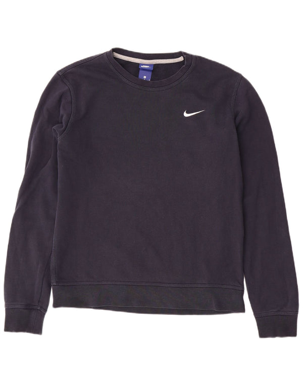 NIKE Mens Moletom Jumper Médio Azul Marinho