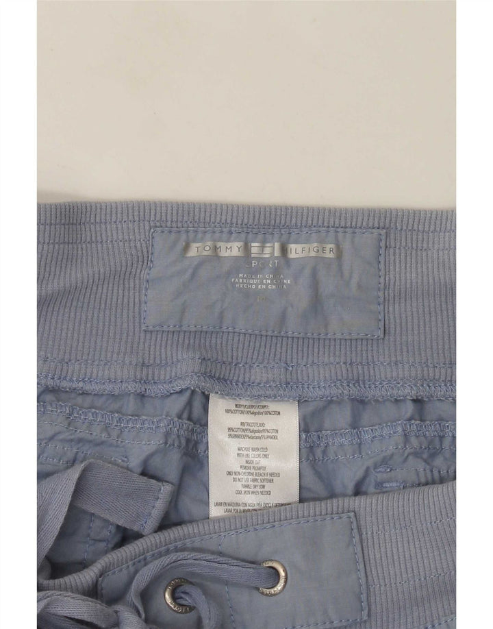 Calça capri feminina Tommy Hilfiger médio W30 L22 algodão azul