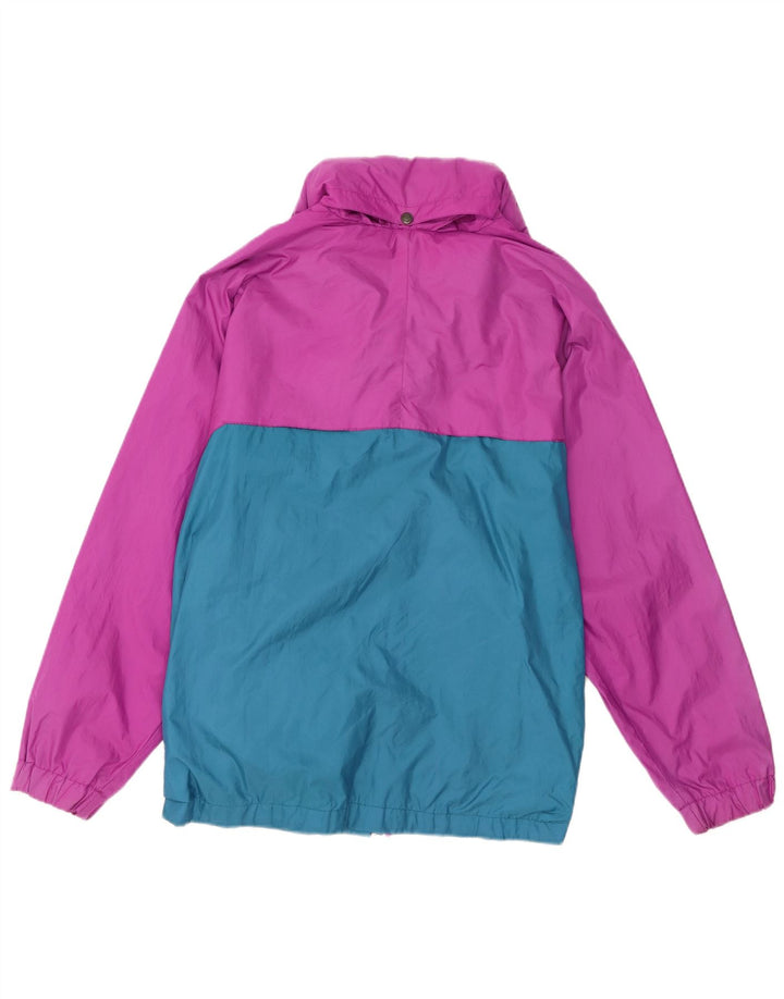 Jaqueta masculina de agasalho com capuz Brugi, bloco colorido rosa médio