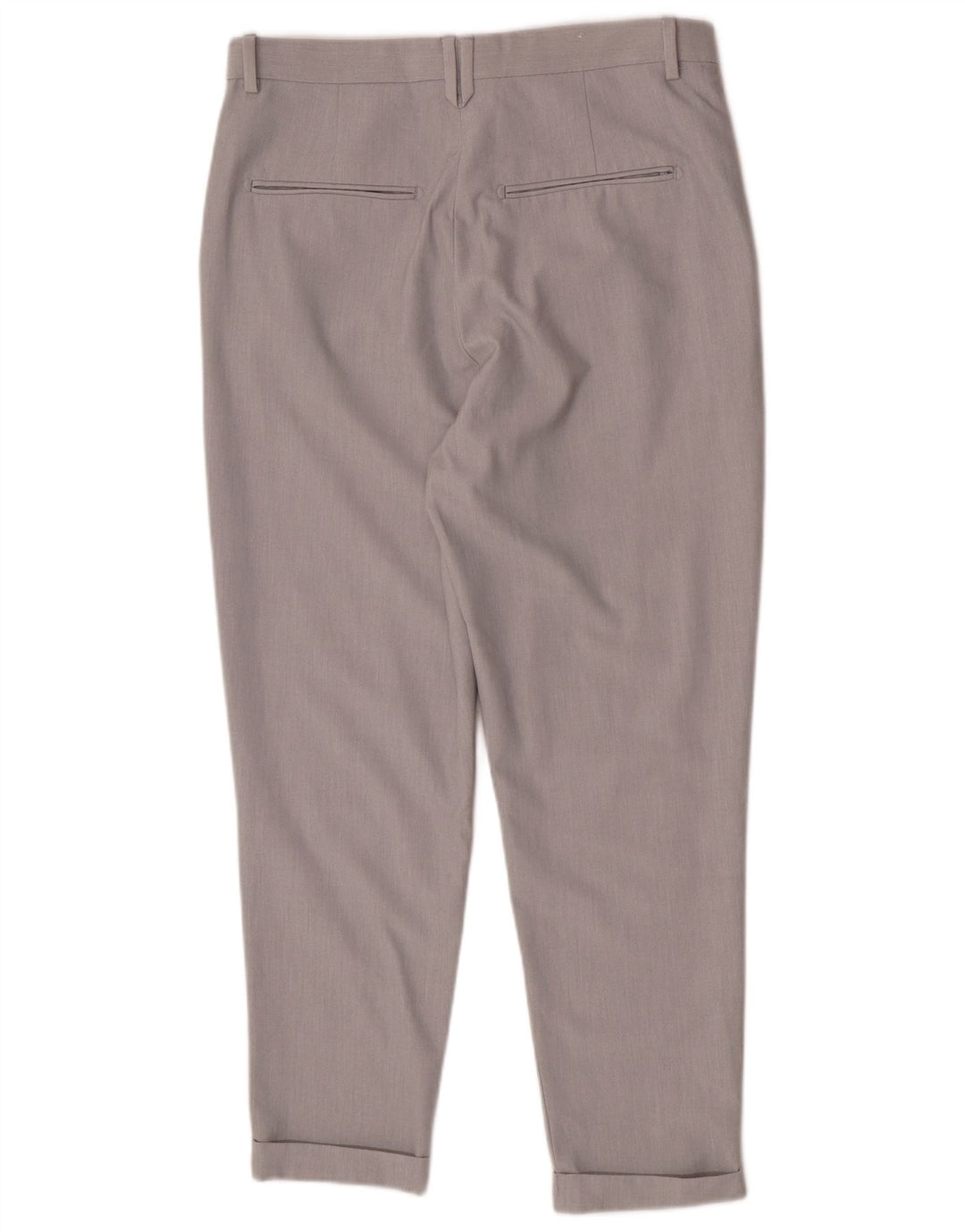 Calça Chino Regular Cônica Masculina Zara EU 40 Médio W31 L25 Cinza