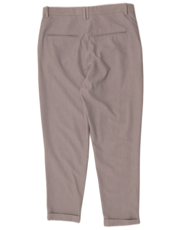 Calça Chino Regular Cônica Masculina Zara EU 40 Médio W31 L25 Cinza