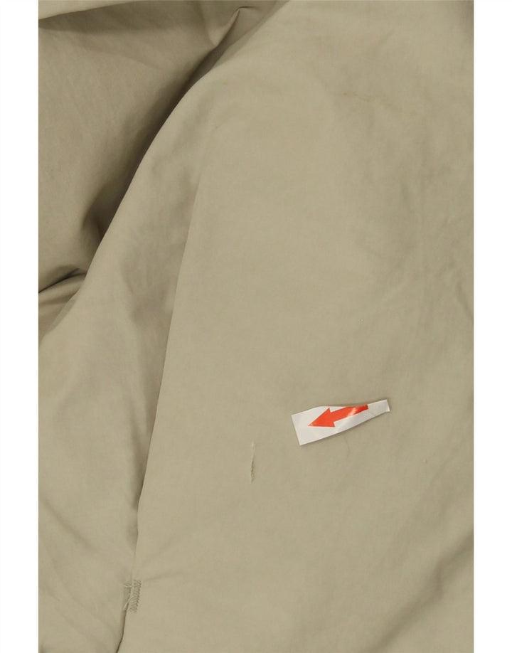 Jaqueta acolchoada oversized feminina Zara Reino Unido 10 algodão cinza pequeno