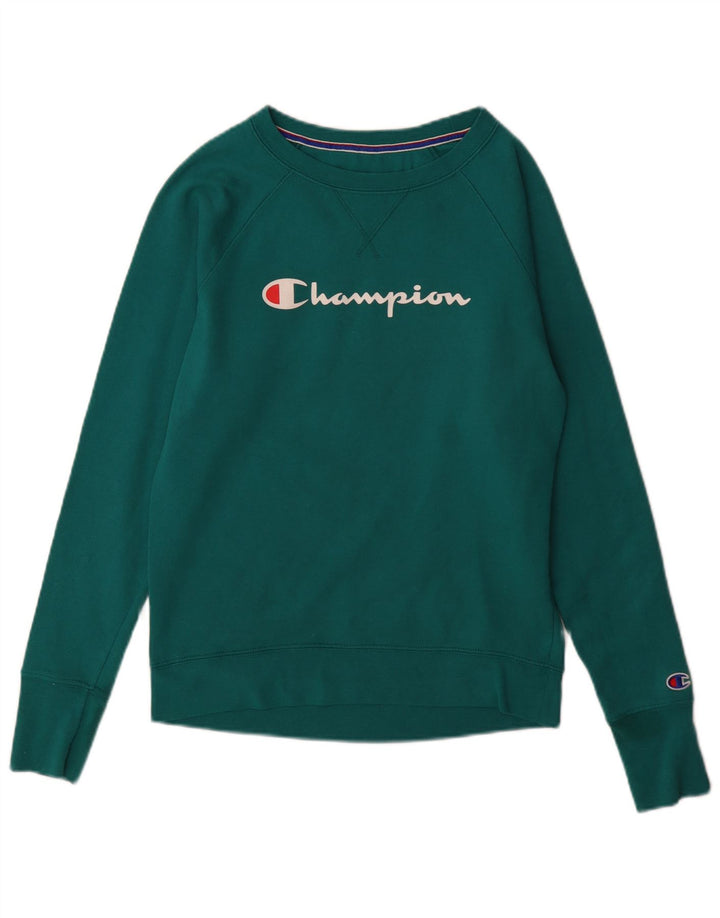 Champion moletom masculino gráfico jumper pequeno verde poliéster