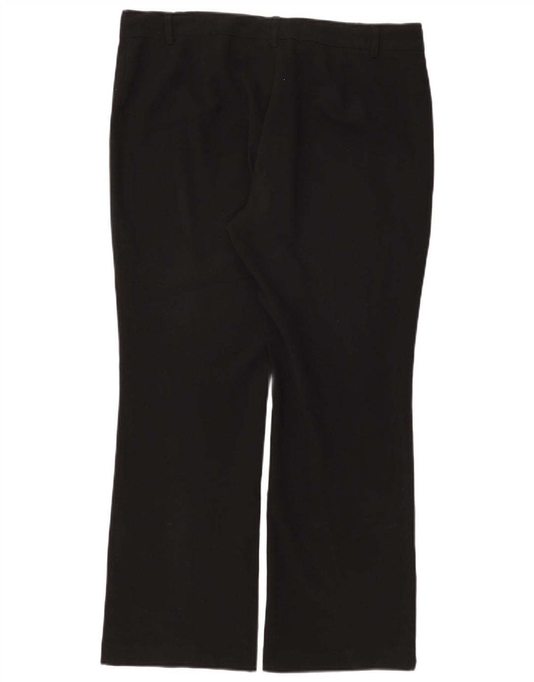 Calça feminina Marks & Spencer Bootcut Suit Reino Unido 14 grande W34 L28 preta