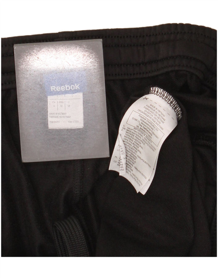 Calça Reebok Mens Treino Pequeno Poliéster Preto