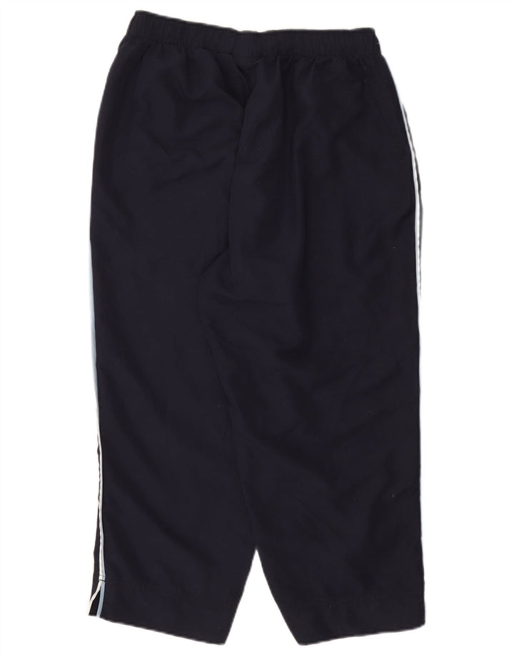 Calça de treino masculina Puma grande poliéster azul marinho