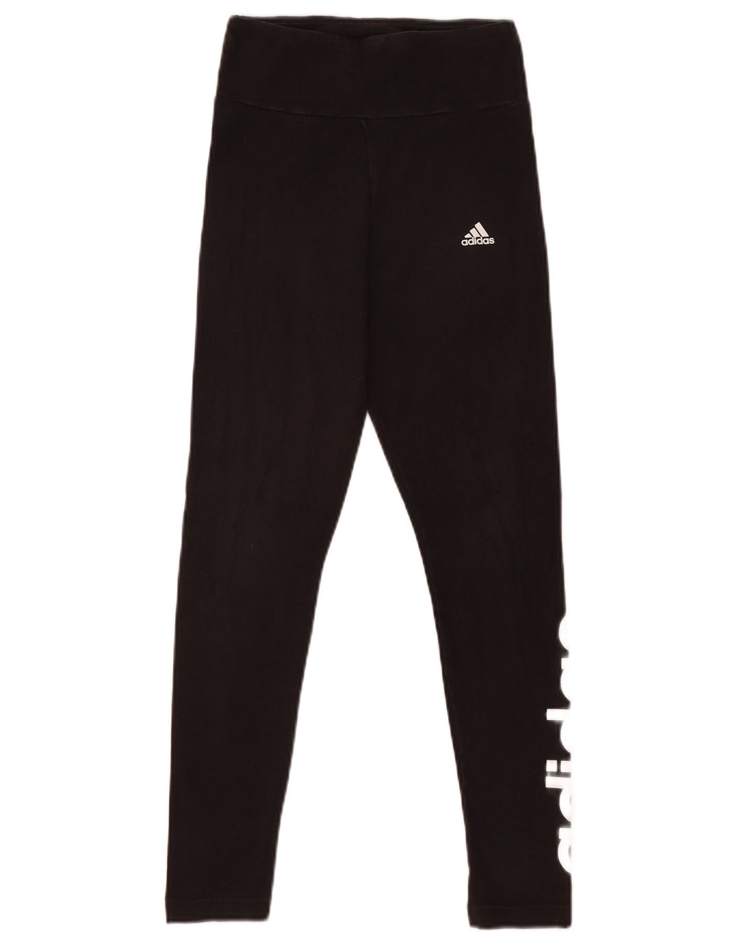 Leggings Adidas Femininas UK 8/10 Pequenas Pretas