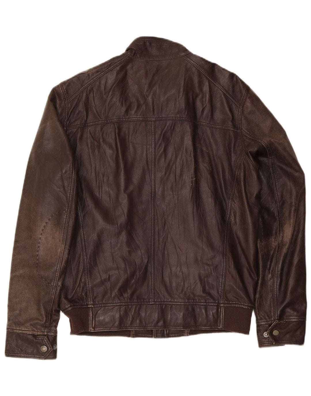 Jaqueta de couro masculina Conbipel IT 50 grande marrom
