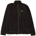Jaqueta de lã masculina FILA UK 40 grande poliéster preto