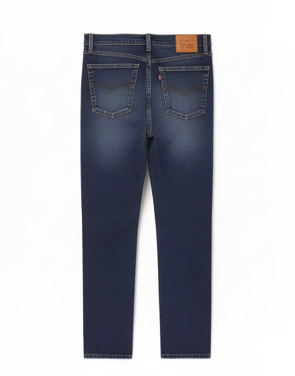 Calça jeans feminina Levi's 721 High Rise Skinny US 14 XL W28 L26 azul algodão