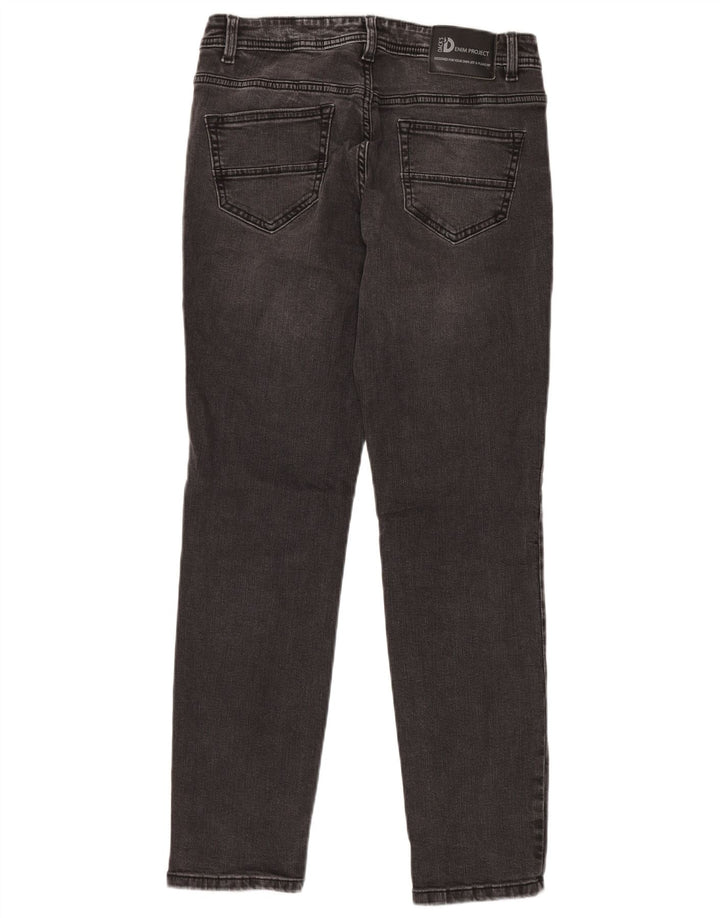 DACK'S Jeans Slim Masculino IT 46 Pequeno W32 L32 Algodão Preto