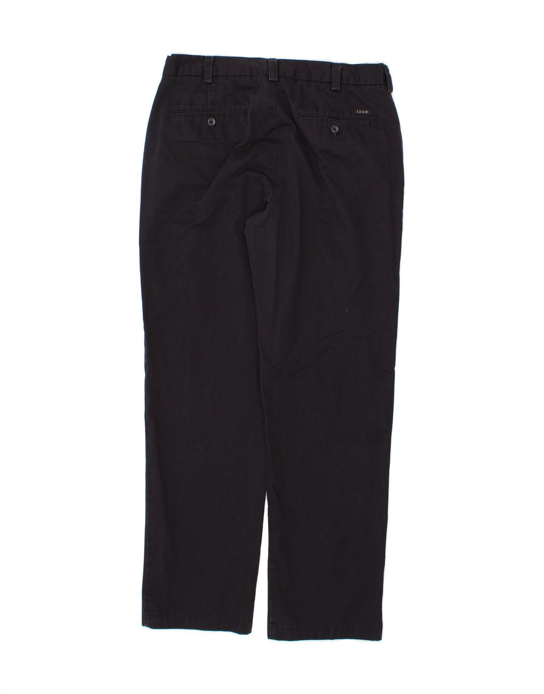 IZOD Mens Straight Chino Trousers  W32 L32 Navy Blue Cotton Vintage Izod and Second-Hand Izod from Messina Hembry 
