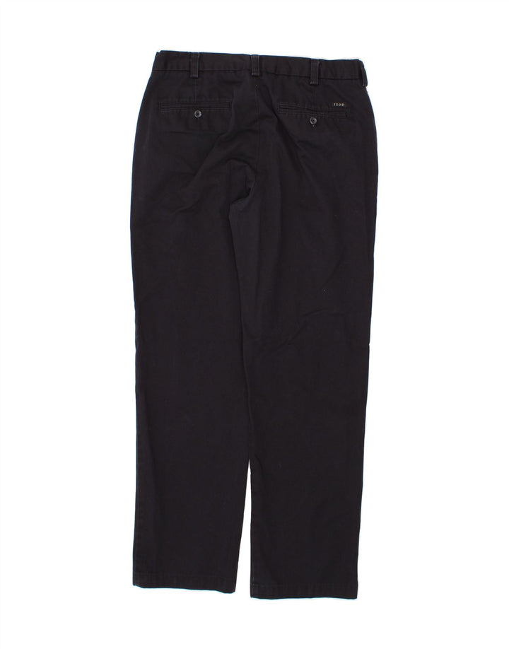 IZOD Mens Straight Chino Trousers  W32 L32 Navy Blue Cotton Vintage Izod and Second-Hand Izod from Messina Hembry 
