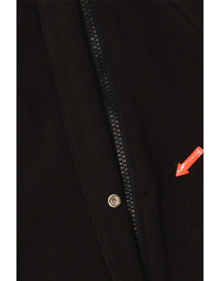Jaqueta Parka Feminina Think Pink UK 10 Pequena Poliamida Preta