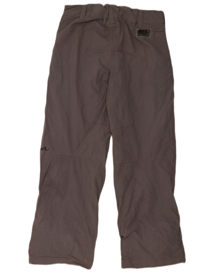 Calças de esqui masculinas Quiksilver pequenas poliamida cinza