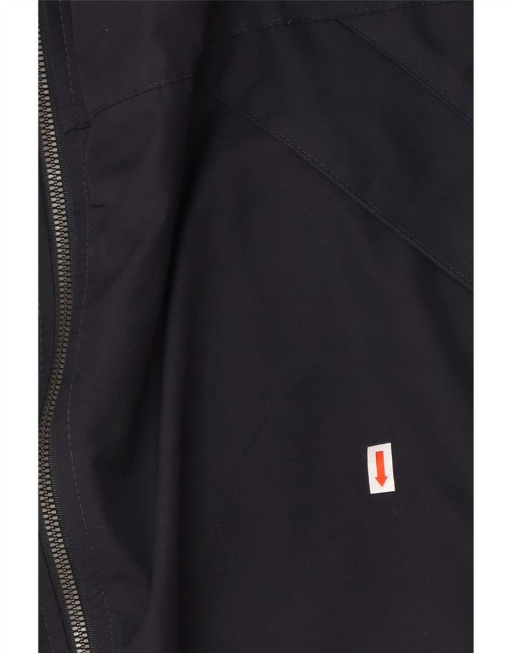 Jaqueta masculina reversível com capuz Kappa UK 40 grande azul marinho