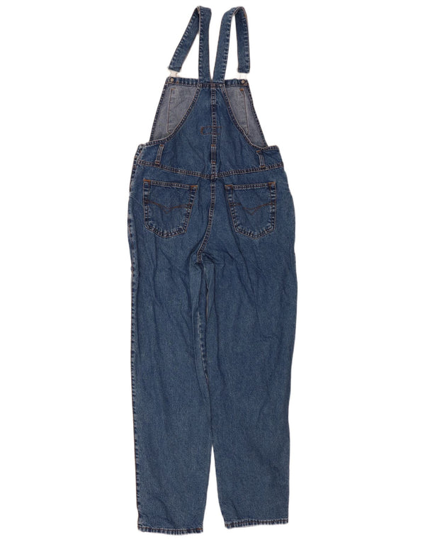 Calça jeans masculina vintage cônica grande W36 L30 azul