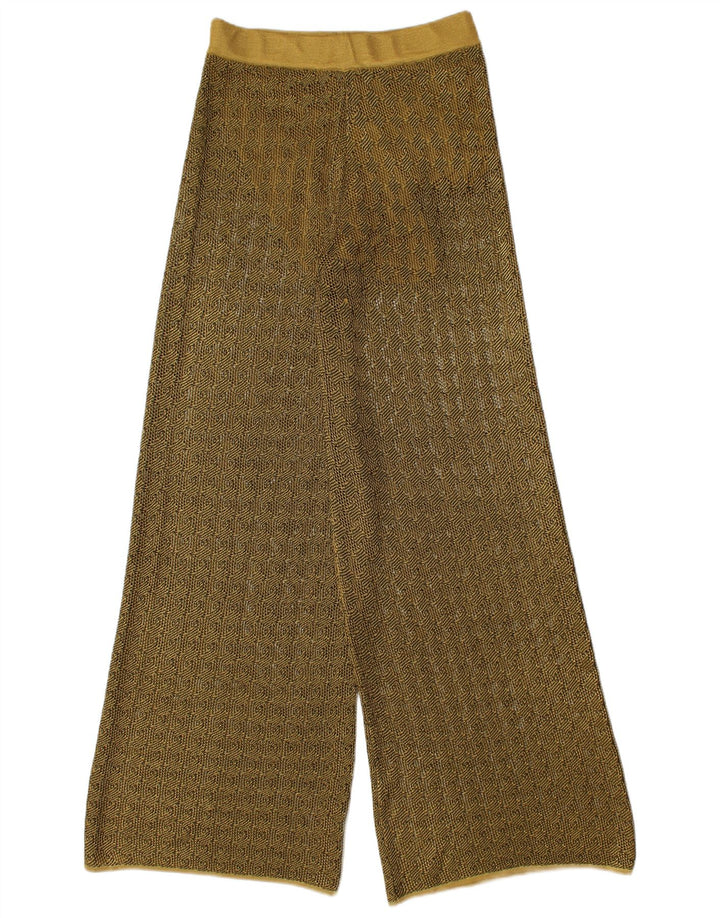 Zara Conjunto feminino de 2 peças UK 12 Médio W28 L34 Poliéster cáqui