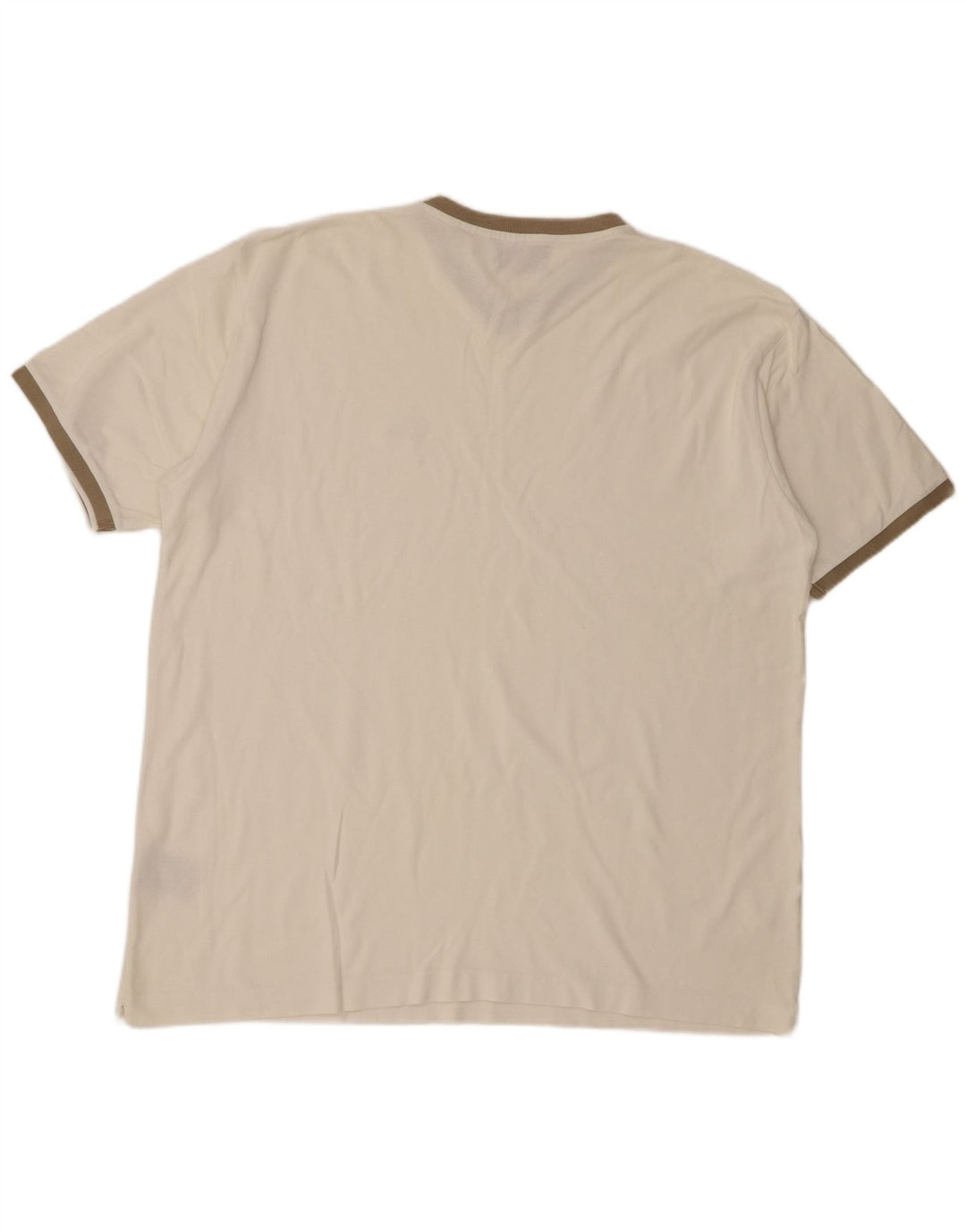 Camiseta masculina Kappa Top 2XL algodão branco