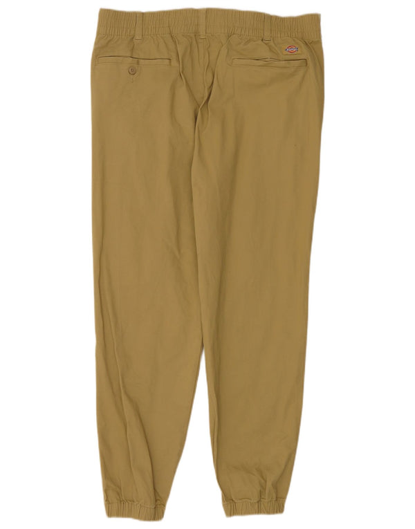 Calça Dickies Mens Joggers Chino W36 L30 Algodão Cáqui