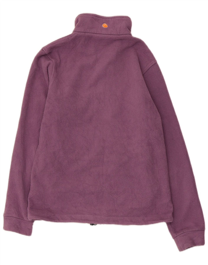 Jaqueta de lã feminina LOWE ALPINE UK 10 poliéster roxo pequeno
