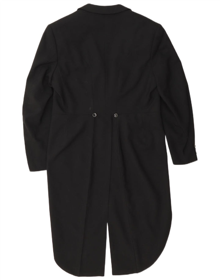 Jaqueta Blazer Masculina Vintage UK 36 Pequena Preta